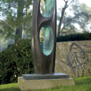 Affiche exposition Barbara Hepworth - Figure (Walnut), 1964,  bronze